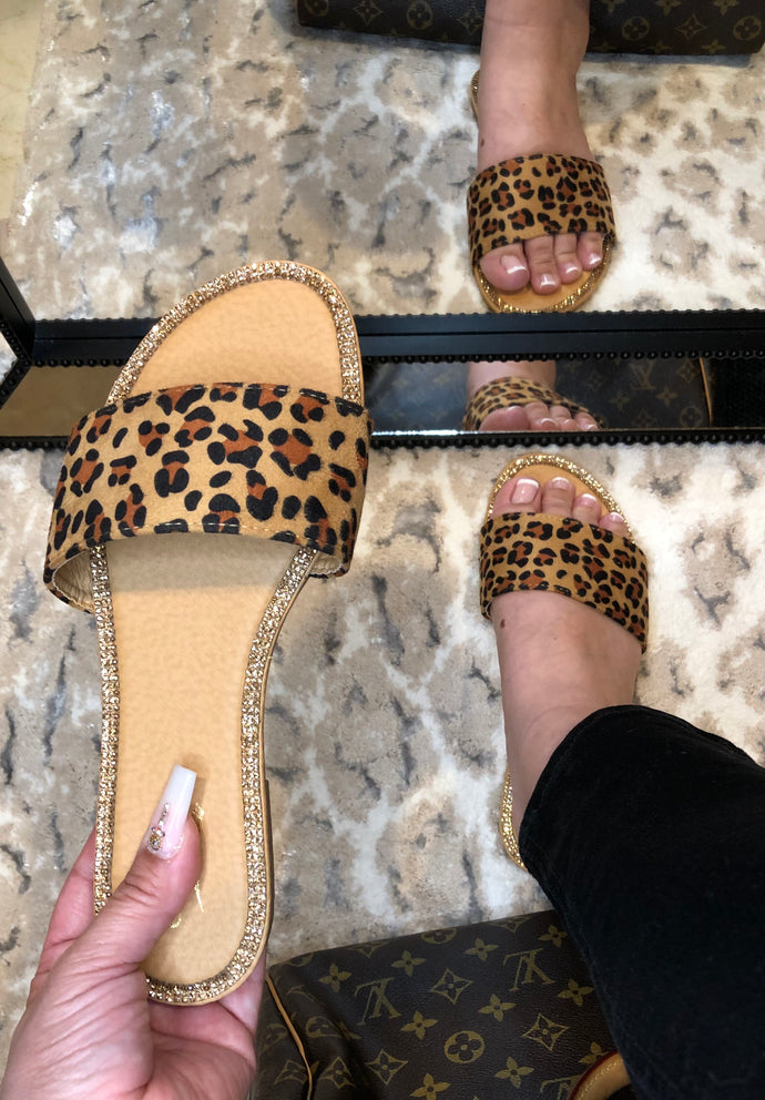 Lea Sandals - Leopard