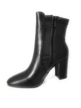 Load image into Gallery viewer, Bonnie Black Round Toe Boots, Booties
