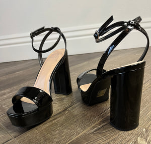 MJ Platform Patent Heels